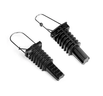 Plastik Overhead Line Cable Anchor Clamp untuk Kabel ADSS